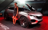 Peugeot Quartz Concept Premiere ParisMotorShow 2014