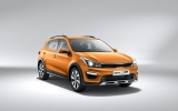 Представлены первые снимки внедорожного Kia Rio X-Line Kia Rio X-Line